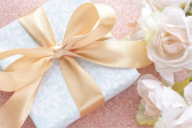 リボンのプレゼント